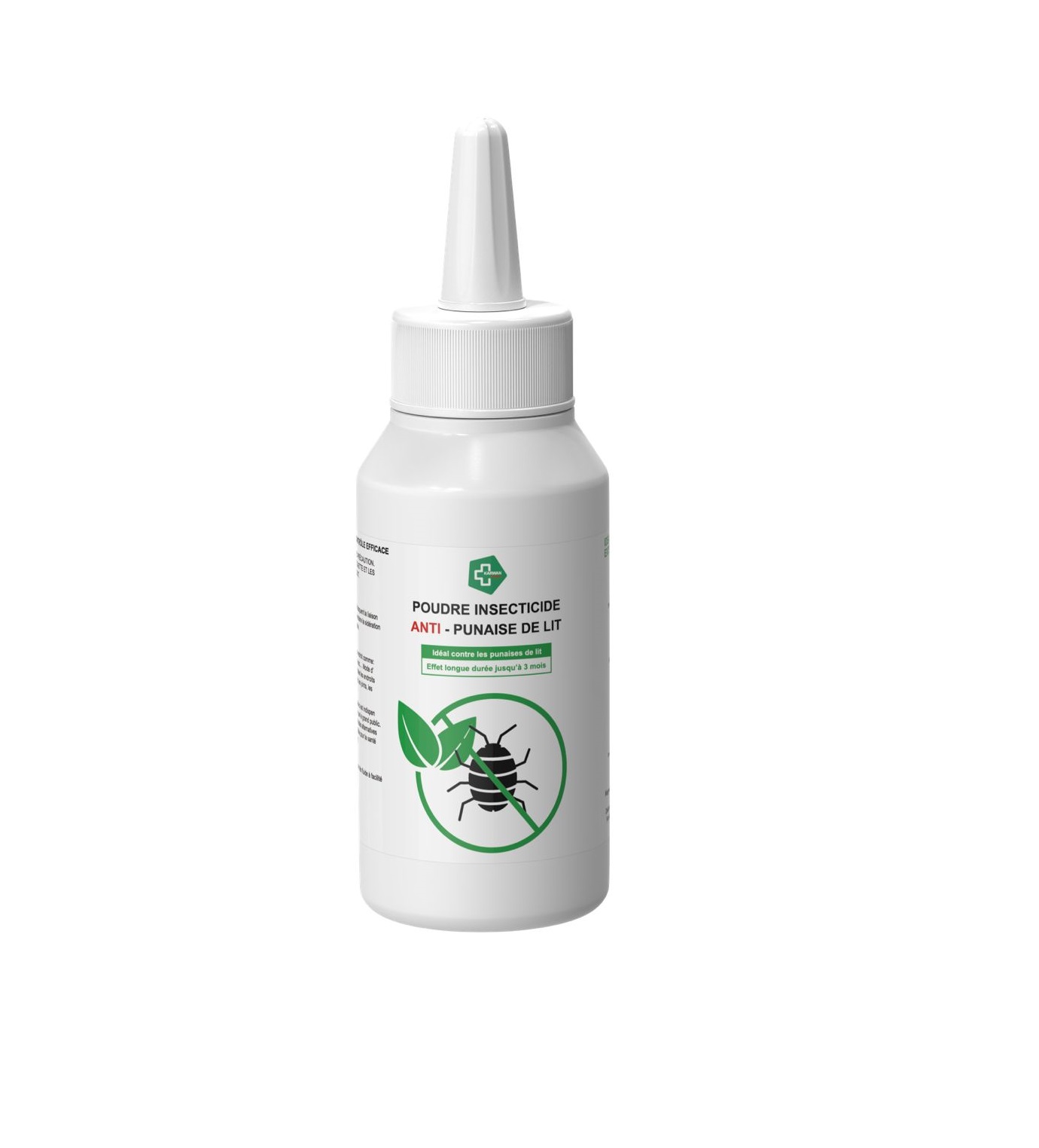 Poudre Anti-Punaise de Lit 100 mg - Élimination Rapide
