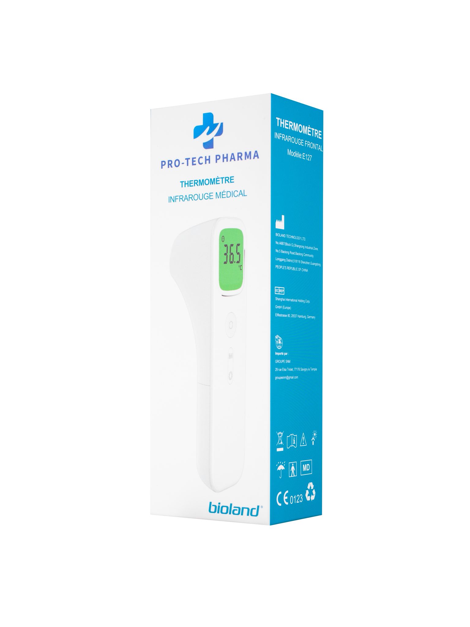 thermometre-frontal-infrarouge-pro-tech-pharma