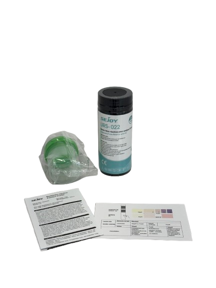 Test Urinaire Cysiste - 25 bandelettes de détection accompagnées de 25 pots de prélèvement