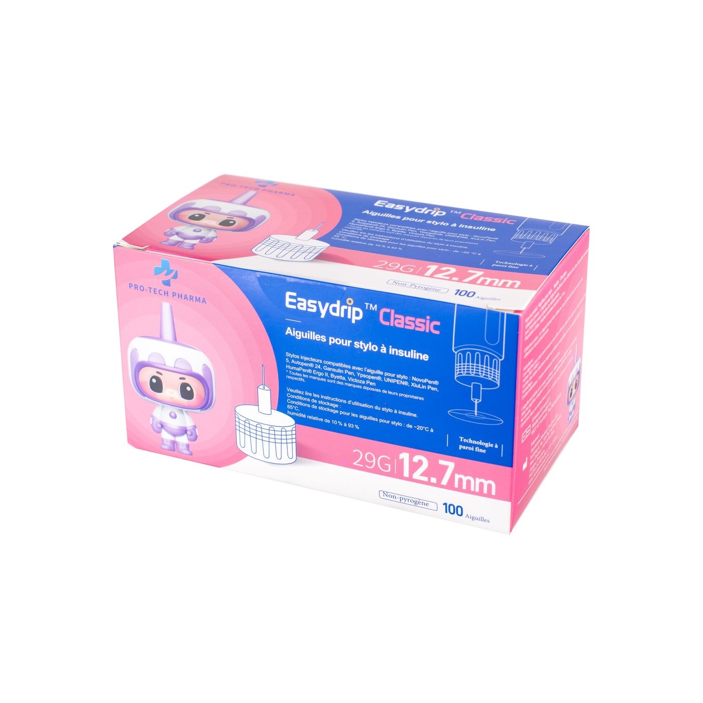 easydrip-classic-aiguille-a-insuline-29g12-7mm-pro-tech-pharma-code-lpp-6144616