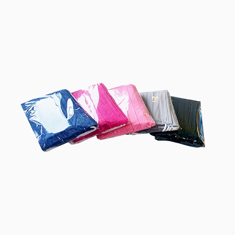 Masque chirurgical  type IIR  Multicouleur   ( 5 SACHETS DE 10 ) (BFE>98%) EN14683:2019